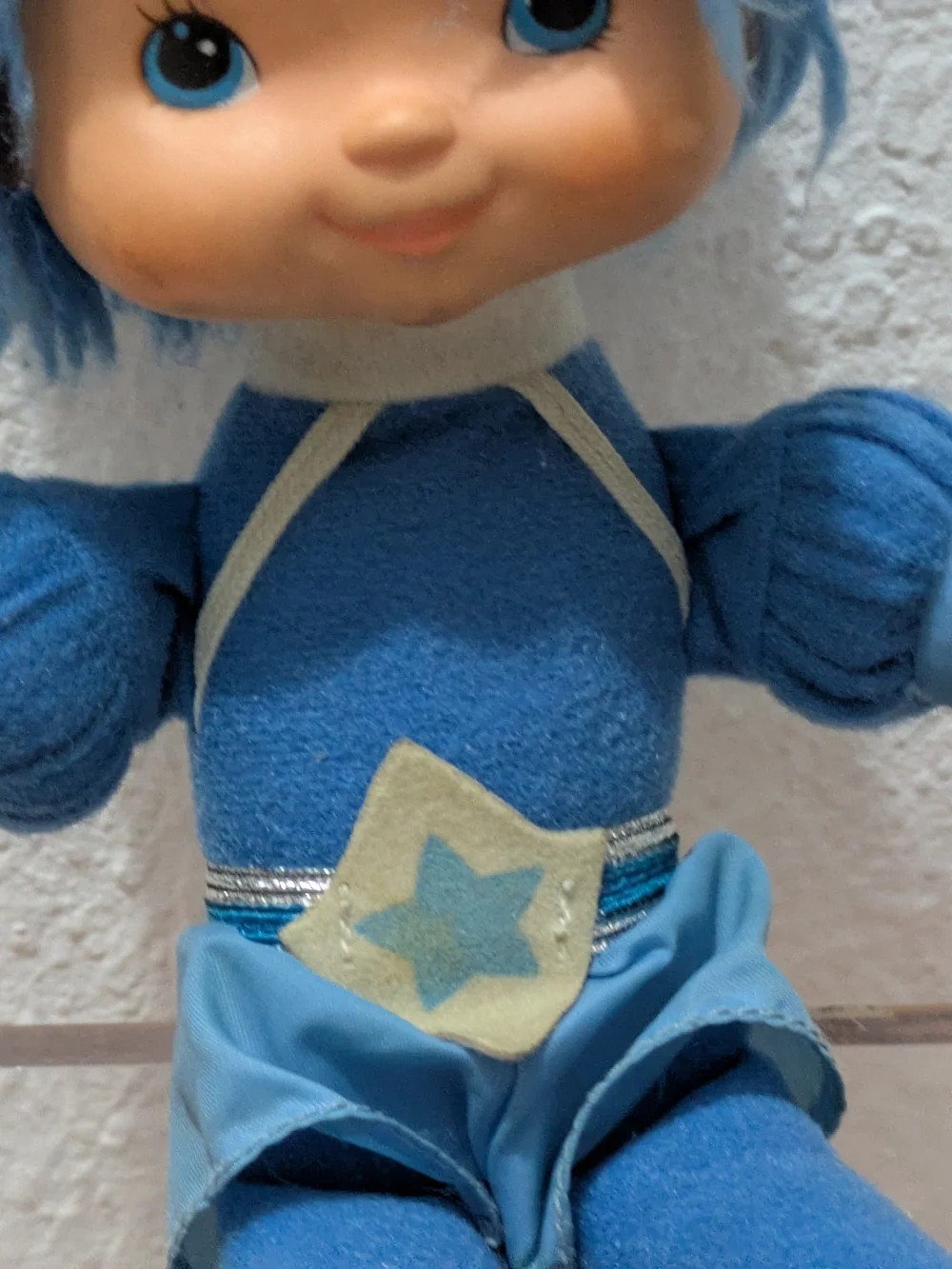 1983 Rainbow Brite Buddy Blue Doll 11
